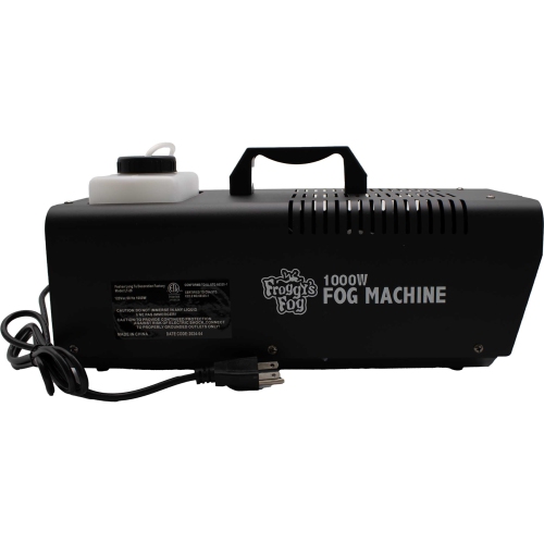 Froggys Fog - 1000 Watt Halloween Fog Machine with Wired Remote Control