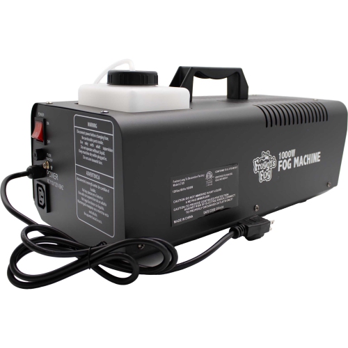 Froggys Fog - 1000 Watt Halloween Fog Machine with Wired Remote Control