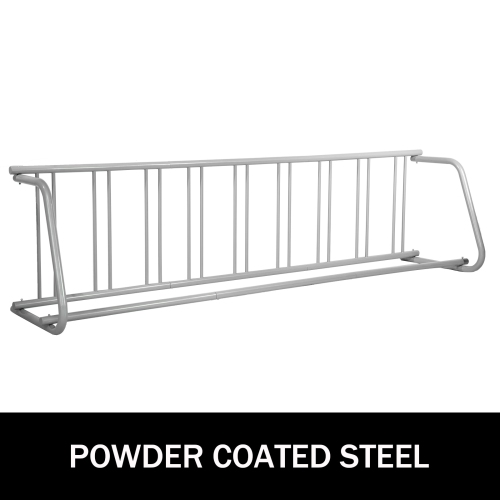 VEVOR 111" Length Floor Bike Rack 9 Holders,All-Steel Grid Bike Rack ,Single-side Storage Stand,For Garages Streets Yards