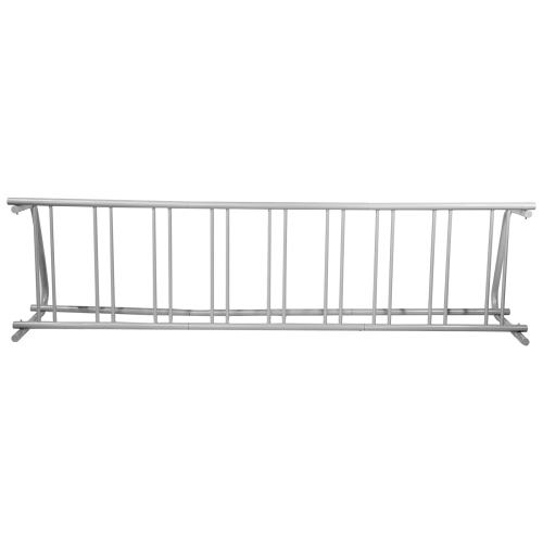 VEVOR 111" Length Floor Bike Rack 9 Holders,All-Steel Grid Bike Rack ,Single-side Storage Stand,For Garages Streets Yards