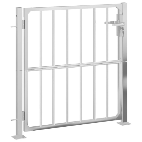 VIDAXL  Garden Gate 100X95 Cm Stainless Steel