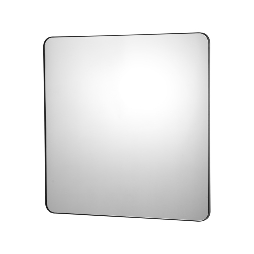 VEVOR 0.15" Thick Wall Mounted Makeup Mirror, 36" x 36" Mirror with Aluminium Alloy Frame & Explosion-Proof Film, Scratch-Resistant Mirror with