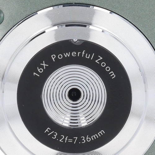 Green 4K Retro Travel Camera, 32GB Memory + Card Reader – Multi-mode Shooting, Built-in Flash, HD Retro CCD