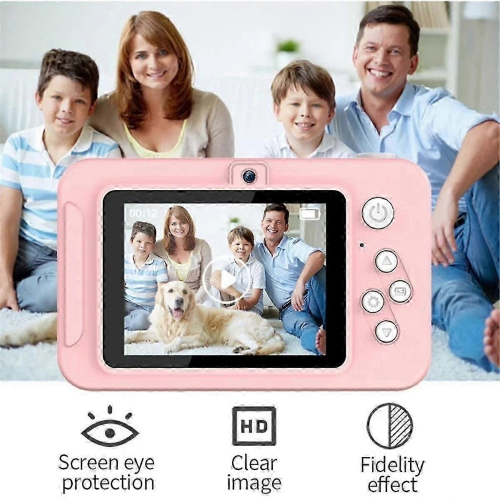 Pink 40MP camera card machine) - auto focus, selfie mode, compact design, portable and easy to carry, retro camera CCD card machine mini