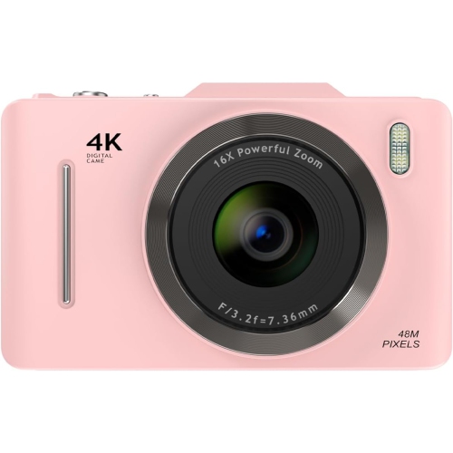 GREEN SCENIC  HD Digital Camera (No Card) – 48 Megapixels, 1080P, Five-Axis Image Stabilization, Macro Mode, Ccd Digital Camera, High-Value Zoom