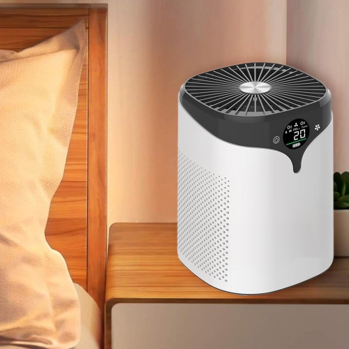 Purificateur d'air PM2.5, utilisé pour éliminer le formaldéhyde, les odeurs, la fumée secondaire, le purificateur d'air ionique négatif pour la maison