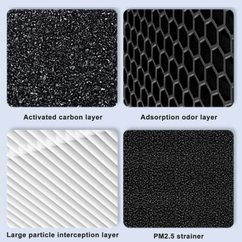 Two-in-one air purifier for home indoor formaldehyde removal, odor removal, smoke removal, purifier, home essential