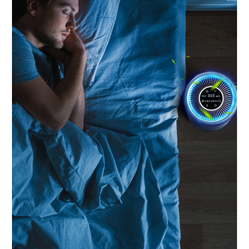 Ionisateur avec contrôle Wi-Fi – capture les bactéries, la fumée et le pollen – élimination de la formaldéhyde, conception silencieuse