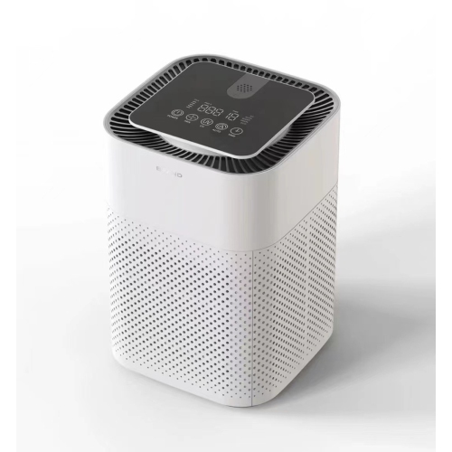 360° H13 HEPA Air Purifier for Bedrooms - Compact, Ultra-Quiet Pet Hair & Odor Eliminator with Smart Night Mode & Energy Saving Design(white)