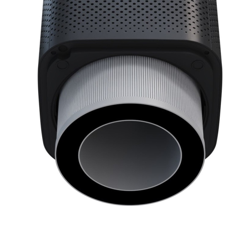 360° H13 HEPA Air Purifier for Bedrooms - Compact, Ultra-Quiet Pet Hair & Odor Eliminator with Smart Night Mode & Energy Saving Design(white)