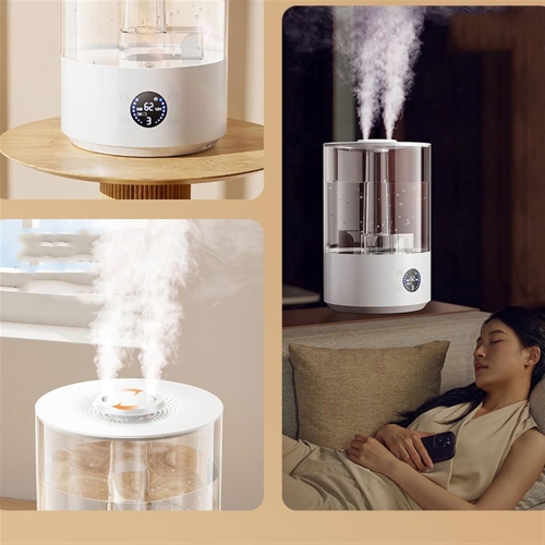 Humidificateur d'air pour chambre à coucher Chambre silencieuse 7,8 L Chambre d'hiver Grand humidificateur de brouillard Humidificateur de