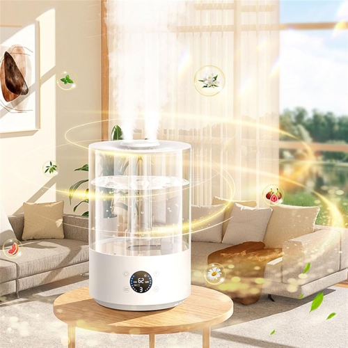 Humidificateur d'air pour chambre à coucher Chambre silencieuse 7,8 L Chambre d'hiver Grand humidificateur de brouillard Humidificateur de