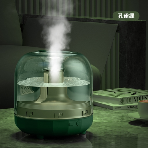 GREEN SCENIC  Spray Humidifier Small Home Bedroom Atomizer Office Desktop Desktop Humidifier-Green