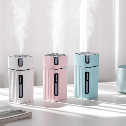 Humidifier Home Desktop Mini USB Car Air Purifier - Pink