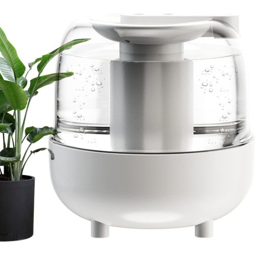 Wireless humidifier, indoor plant growth humidifier, USB humidifier with light, bedroom humidifier, 4L bedroom cool mist humidifier