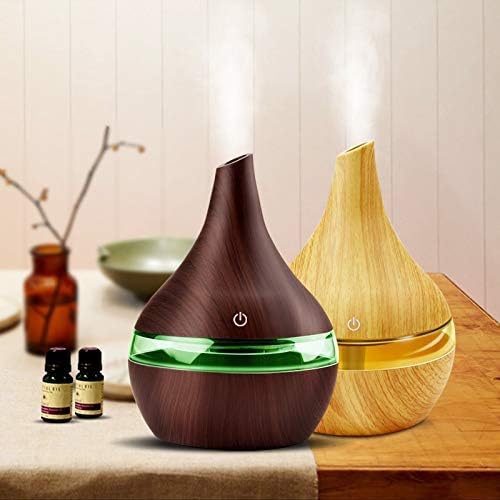Diffuseur d'aromathérapie électrique USB, humidificateur ultrasonique de veilleuse LED pour cadeau de méditation dans la chambre à coucher