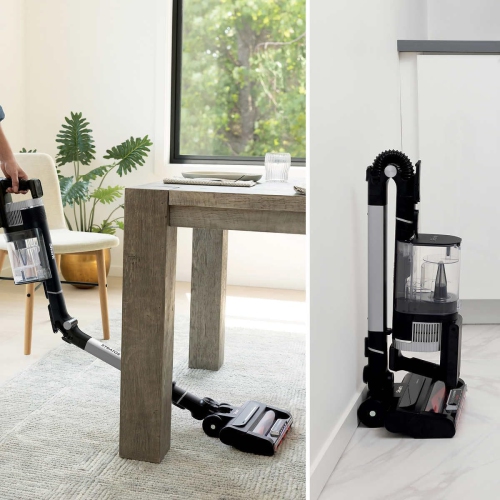 Refurbished - Shark UZ865H Stratos Cordless Vacuum, DuoClean PowerFins HairPro, Includes Duster Crevice Tool & Anti-Allergen Brush, Up to 50 Minute