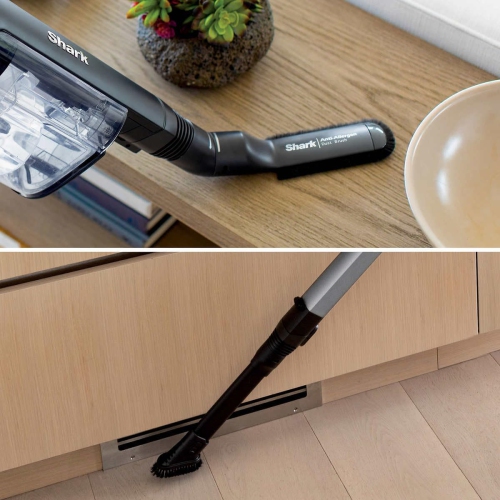 Refurbished - Shark UZ865H Stratos Cordless Vacuum, DuoClean PowerFins HairPro, Includes Duster Crevice Tool & Anti-Allergen Brush, Up to 50 Minute