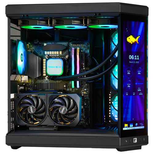 Ordinateur de jeu LimitedA1 de TECHNOID (i9-14900KF d'Intel/RAM 32 Go/SSD 2 To/RTX 5070/Win 11)