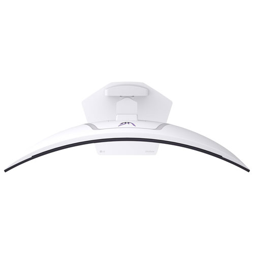 Moniteur de jeu incurvé DELO WQHD 240 Hz GTG 0,03 ms G-Sync FreeSync UltraGear de 34 po de LG - Blanc