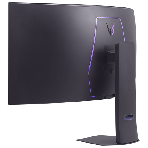 Moniteur de jeu incurvé DELO 5K 330 Hz GTG 0,03 ms G-Sync FreeSync UltraGear de 45 po de LG - Noir