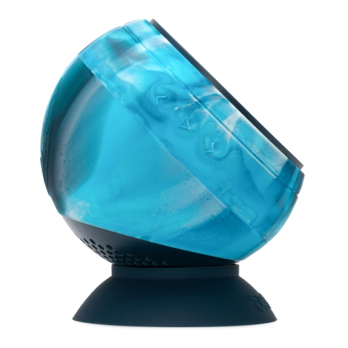 Speaqua - Barnacle Vibe 3.0 Portable Waterproof Bluetooth Speaker with Built in Storage - Tidal Blue