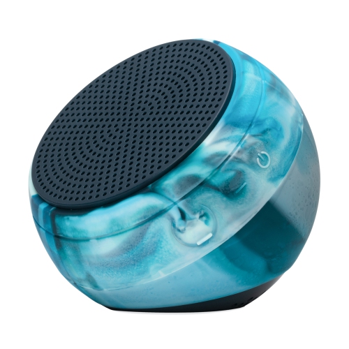 Speaqua - Barnacle Vibe 3.0 Portable Waterproof Bluetooth Speaker with Built in Storage - Tidal Blue