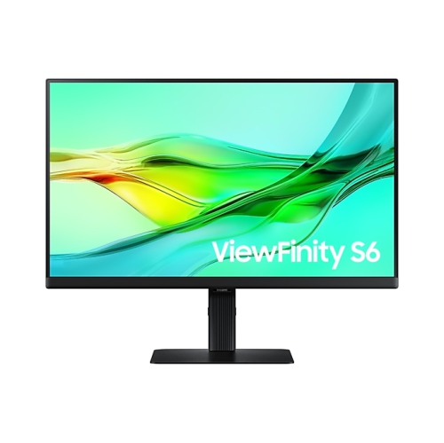SAMSUNG  S6 S60Ud 24" Wqhd 100Hz Ips Lcd Monitor (Ls24D606Uanxza) - In Black