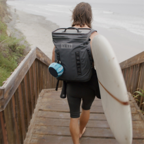 Speaqua - Barnacle X Portable Waterproof Bluetooth Speaker with Built in Storage - Tidal Blue