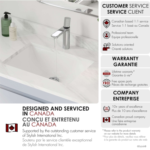 18.25"W x 13"D White Rectangular Undermount Bathroom Sink