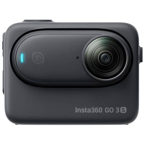 Insta360 Go 3S Standard 128GB Waterproof 4k Vlogging Camera - Midnight Black