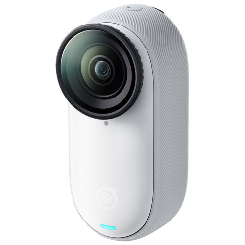 Caméra de blogue vidéo 4K étanche standard Go 3S de 128 Go d'Insta360 - Blanc arctique
