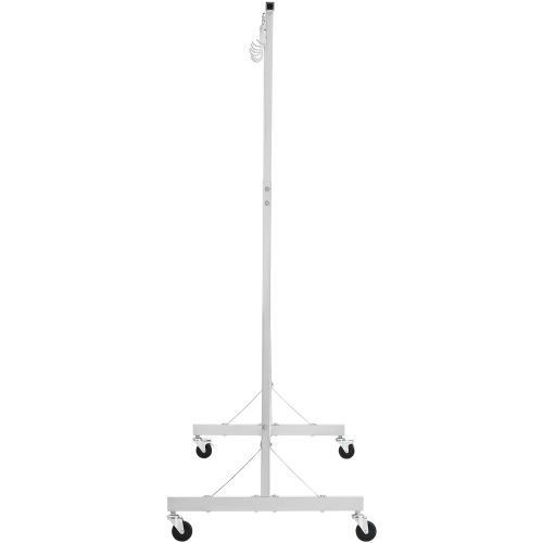 VEVOR Painting Rack, 5 ft-7 ft Adjustable Height, 66 lbs Capacity Automotive Paint Rack Stand, 8 Hooks Painting Drying Rack with 4 Swiveling Wheels,