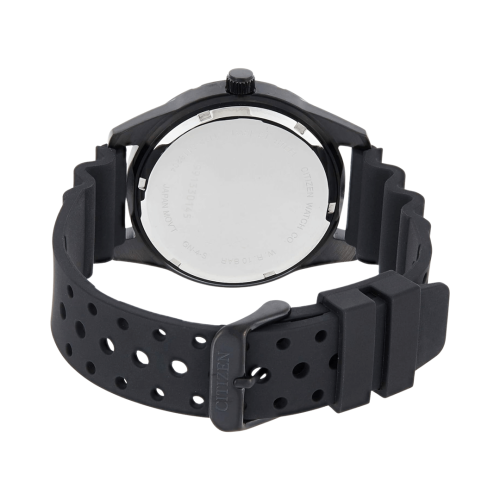 Boîte ouverte - Montre en acier inoxydable avec bracelet en caoutchouc pour hommes Quartz de Citizen