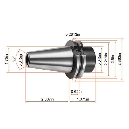 Ensemble de collets et porte-collets ER 16/32 de VEVOR CAT40, 35 pièces, porte-outils en APU SLN FMB 16/32, mandrins en acier à ressort avec 10