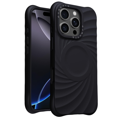 ORNARTO Vortuxe for iPhone 16 Pro Case 6.3", [Compatible with MagSafe/Military-Grade Drop Protection], Shockproof Liquid Silicone Phone Case for