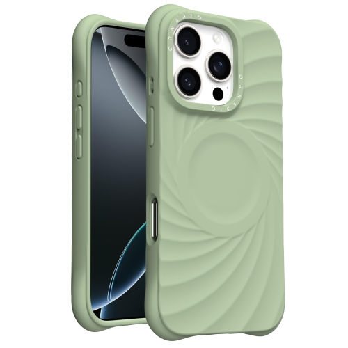 ORNARTO Vortuxe for iPhone 16 Pro Case 6.3", [Compatible with MagSafe/Military-Grade Drop Protection], Shockproof Liquid Silicone Phone Case for