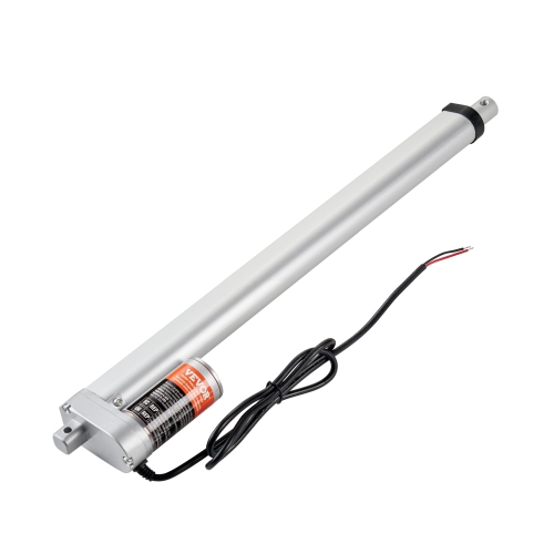 VEVOR 12V Linear Actuator , 16 Inch High Load 330lbs/1500N Linear Actuator, 0.19"/s Linear Motion Actuator with Mounting Bracket and IP54 Protection