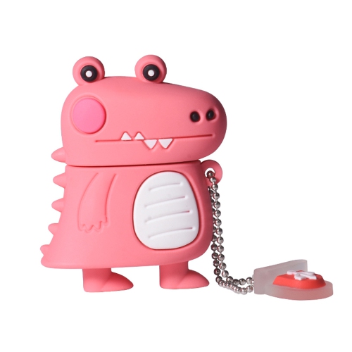 GREEN SCENIC  Cartoon Dinosaur USB Flash Drive - Waterproof And Shockproof, 16GB Capacity, Fast Data Transfer, An Ideal Gift for Children And Students