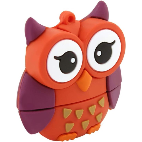 Cartoon Owl USB Flash Drive - Waterproof and shockproof, 16GB capacity, fast data transfer, an ideal gift for children and students