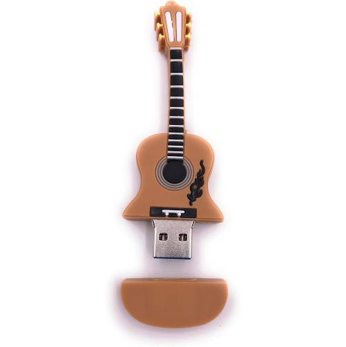 Cute cartoon musical note instrument universal USB 2.0 flash drive - plug and play, no installation required, strong compatibility - lightweight and