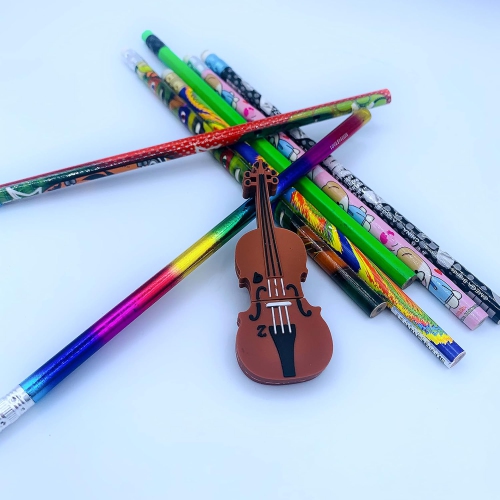 Cute cartoon musical note instrument universal USB 2.0 flash drive - plug and play, no installation required, strong compatibility - lightweight and