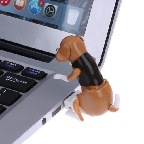32GB Moving Puppy USB Flash Drive - Portable Mini Funny Cute Hunchback Dog USB Flash Drive, Plug and Play Storage Device