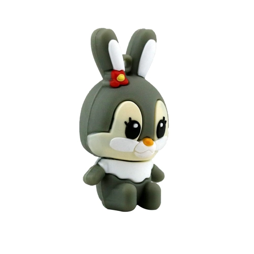 Cartoon USB flash drive Cartoon rabbit memory stick Silicone USB flash drive-64GB
