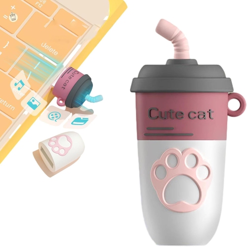 Milk tea shaped USB flash drive, computer and mobile phone USB flash drive, mini cute cartoon milk tea cup music car USB flash drive, key chain USB
