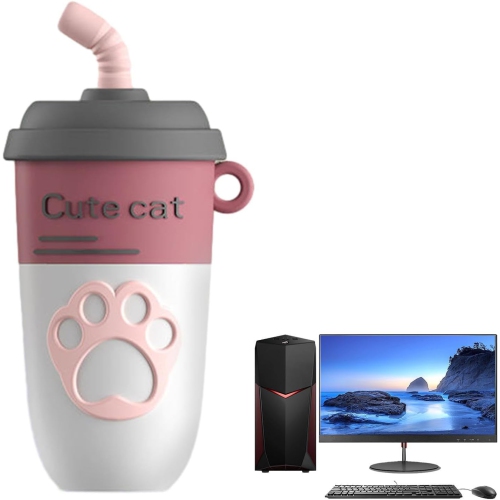 Milk tea shaped USB flash drive, computer and mobile phone USB flash drive, mini cute cartoon milk tea cup music car USB flash drive, key chain USB