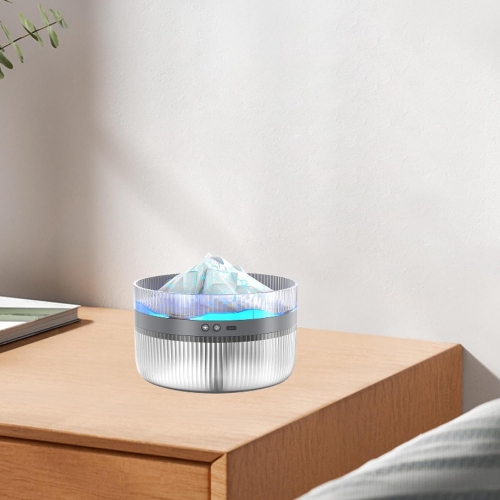 Volcano aromatherapy machine multifunctional flame humidifier large capacity large mist diffuser