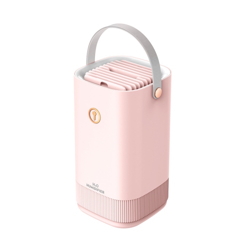 GREEN SCENIC  Double Nozzle Humidifier Household Large Capacity Spray USB Personal Desktop Silent Large Capacity Humidifier (Pink)