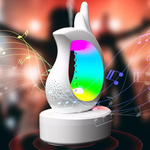 Anti-Gravity Humidifier with Bluetooth Speaker, Cool Mist Humidifier for Bedroom