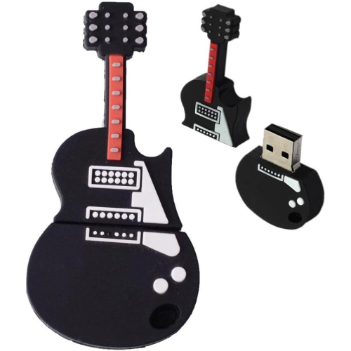 Cute cartoon musical note instrument universal USB 2.0 flash drive - plug and play, no installation required, strong compatibility - lightweight and